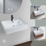 Lavabo salle de bains vasque � poser c�ramique - angulaire vasque � poser salle de bains petite vasque ...
