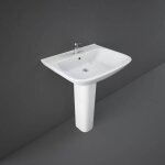 Lavabo sur colonne en cramique blanche srie origin rak ceramics