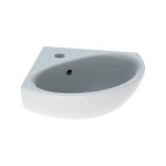 Geberit - lave main d'angle bastia blanc 45, 5 x 40 cm