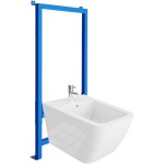Lavita b�ti - support pour le bidet lav 500 + bidet onil set complet bidet suspendu avec trou de robinet ...
