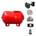 Lbp - kit réservoir vessie varem horizontal 100l - 1' Lbp - kit réservoir vessie varem horizontal 100l - 1'