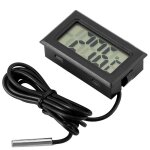 Beijiyi - lcd digital thermomtre de voiture en plein air intrieur pour bureau  domicile rfrigrateur ...