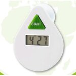 Lcd ecosavers blanc 5 minutes chute num�rique douche coach minuteur �conomiseur d'eau