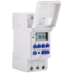 Lcd minuterie programmateur horaire �lectrique hebdomadaire num�rique timer interrupteur 15a(220v)