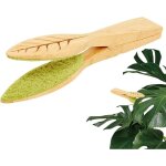 Leaf cleaning tongs pince de nettoyage pour feuilles avec manche en bois et peluches, outil polyvalent ...