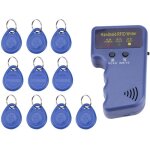 Lecteur de carte portatif 125khz rfid lecteur �criture copieur duplicateur copieur + 6pcs �crite t5577 ...