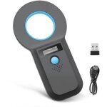 Lecteur d'identification pour animaux, lecteur de puces bluetooth, lecteur de micropuces rfid 134, 2 ...