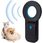 Lecteur de puces pour animaux, detecteur de puce, lecteur de puce pour rfid scanner 134, 2khz / 125khz ...