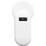 Lecteur de puce animale portable h01 - t 134. 2khz 134. 2khz lecteur d'tiquettes d'animaux lecteur d'affichag ...