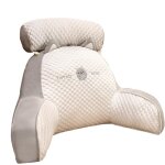 Lecture avec accoudoirs - lecture avec traversin amovible - repose - dos 2 en 1 pour s'asseoir dans le ...