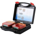 Led 2 x feux arri�re base aimant� sans fil universel e11 fixation magn�tique wireless pour auto camion ...