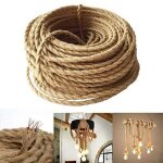 Led lighting fil de lin �lectrique � 3 conducteur, 3x 0. 75mm� c�ble cordon d'alimentation 10m r�tro ...