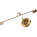 Led miroir lumi�re salle de bains r�tro en laiton lampe de vanit� applique murale lampe de table de vanit�, ...