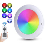 Led par56, 35w rgb projecteur piscine led remplie de r�sine, installation facile, ip68 �tanche lampe ...