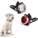 Led pendentif lumineux chien collier lumi�re chiens laisse lampe clignotant chiot chat collier light ...