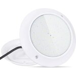 Led projecteur de piscine par56, clairage de piscine rempli de rsine 18w 6000k, clairage led sous ...