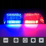 Led rouge bleu clignotant t�moin derri�re la fen�tre interrupteur 18prog