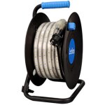 Ledino - led stripe band deko m�tal blanc enrouleur de c�ble 300w ip65 l 25 m
