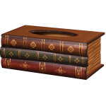 L�gant bo�te mouchoir etui distributeur de mouchoirs en bois antique pour la maison, le bureau, la voiture, ...