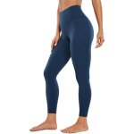 Legging de sport taille haute florboom pour femme, bleu marine, taille m