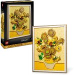 Lego - art 31215 vincent van gogh ? tournesols ? d�coration murale, construction pour adultes