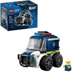 Lego city 60481 v�hicules - le camion de police - jeu cr�atif des 5 ans - id�e de cadeau
