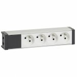 Legrand - bloc nourrice quip de 4 prises 2p + t  cbler 073401