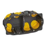 Bote d'encastrement cobatibox 2 postes profondeur 40mm (080022l)