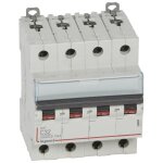 Legrand - disjoncteur dx6000 10ka arrive haute et dpart bas  vis 4p 400v - 32a - courbe c - pour ...