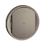 Enjoliveur interrupteur / commande volet roulants céliane with netatmo - titanium (ct1431) Enjoliveur interrupteur / commande volet roulants céliane with netatmo - titanium (ct1431)