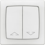 Interrupteur individuel volet roulant complet appareillage saillie - blanc - legrand