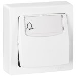 Legrand - porte - tiquette  bouton - poussoir - oteo - monobloc - 6a - blanc [son - 086009]
