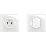 Prt  poser cliane - crer une prise de courant commande - blanc - legrand cb0406