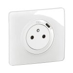 Prise 2p + t avec prise usb type - c 7, 5w céliane complet blanc legrand cg0140 Prise 2p + t avec prise usb type - c 7, 5w céliane complet blanc legrand cg0140