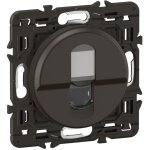 Prise rj45 cat6 ftp c�liane - noir � �quiper d'une plaque - legrand