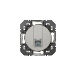 Prise blind�e rj45 cat6 stp dooxie - finition alu - legrand