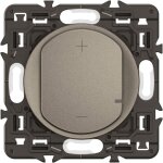 Legrand - variateur 2 fils c�liane toutes charges - enjoliveur titanium et support