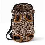 (leopard / xl for 5. 5 - 9kg)sac � dos de transport pour animaux de compagnie, chihuahua, teddy dog, ...