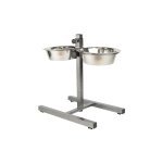 [jamais utilise] lve - personne rglable pour deux mangeoires large lifter