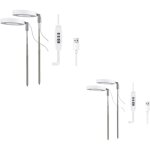 Lvent lumire plantes, lampe de croissance led  spectre complet rglable en hauteur pour petites plantes, ...