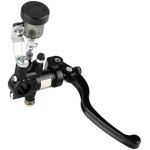 Levier d'embrayage hydraulique de moto droit, matre - cylindre, pompe de frein � pouss�e droite (noir) ...