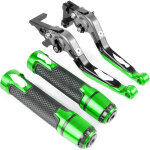 Convient aux leviers de frein et d'embrayage personnalis�s kawasaki z900, z800 / 750 / 1000, zx10r, er6n ...