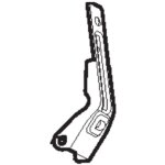 Levier r�glage hauteur coupe tondeuse � batterie stiga ggp - 322322857 / 0