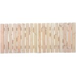 Levigne - portail douglas droit 3 � 4 m ? bois massif en kit 3m50