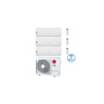 Lg - libero smart r32 wifi trial split climatiseur  double onduleur 9000 + 9000 + 9000 btu avec eu. ...