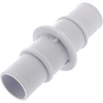Liaison, raccord 32 / 32, 38 / 38, 32 / 38 pour tuyau flottant de pisicne - blanc Liaison, raccord 32 / 32, 38 / 38, 32 / 38 pour tuyau flottant de pisicne - blanc