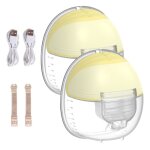 Lifcausal 2x tire - lait lectrique portable invisible - pompe maternelle mains libres avec 2 modes, ...