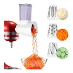 Lifcausal - accessoires pour trancheuse / déchiqueteuse pour batteurs sur socle kitchenaid, trancheuses, ... Lifcausal - accessoires pour trancheuse / déchiqueteuse pour batteurs sur socle kitchenaid, trancheuses, ...