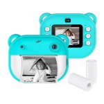 Lifcausal - appareil photo instantan enfant - camra 1080p double objectif, cran 2', batterie intgre ...
