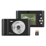 Appareil photo numérique 1080p caméra vidéo numérique 50mp photo double objectif Écran 2, 4 pouces zoom ... Appareil photo numérique 1080p caméra vidéo numérique 50mp photo double objectif Écran 2, 4 pouces zoom ...